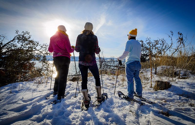 Winter recreation near Pierre