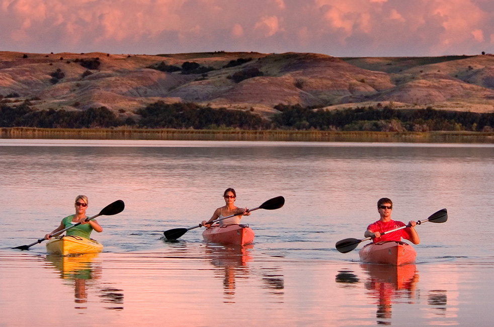 Outdoor recreation near Pierre